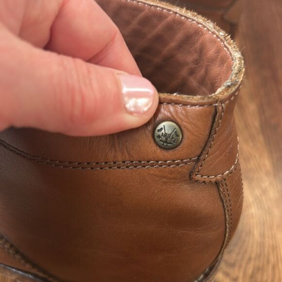 Frank Wright Leather Boots Size 10 - Picture 4 of 6